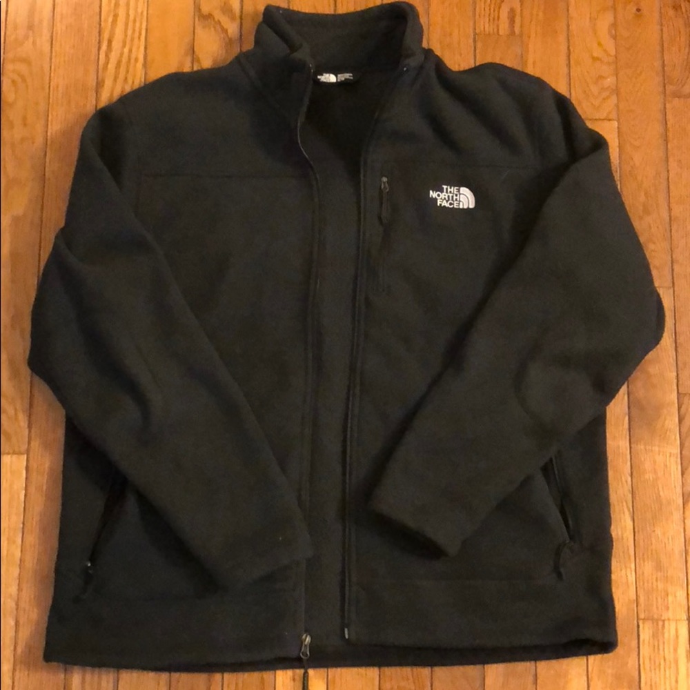 Black Full Zip North Face